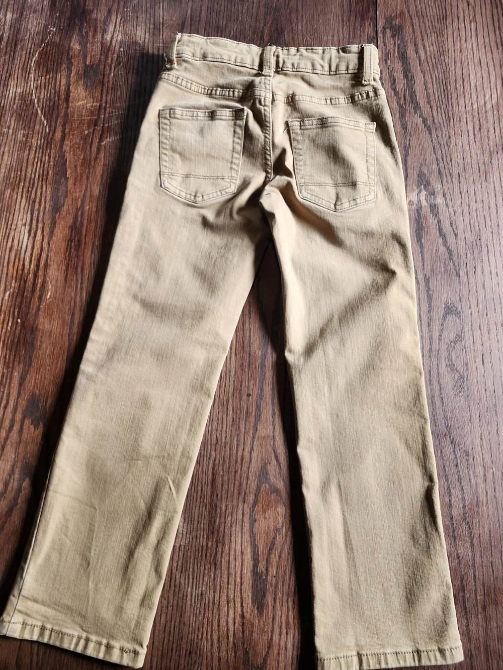 Camo Print Pants with Elastic Waist